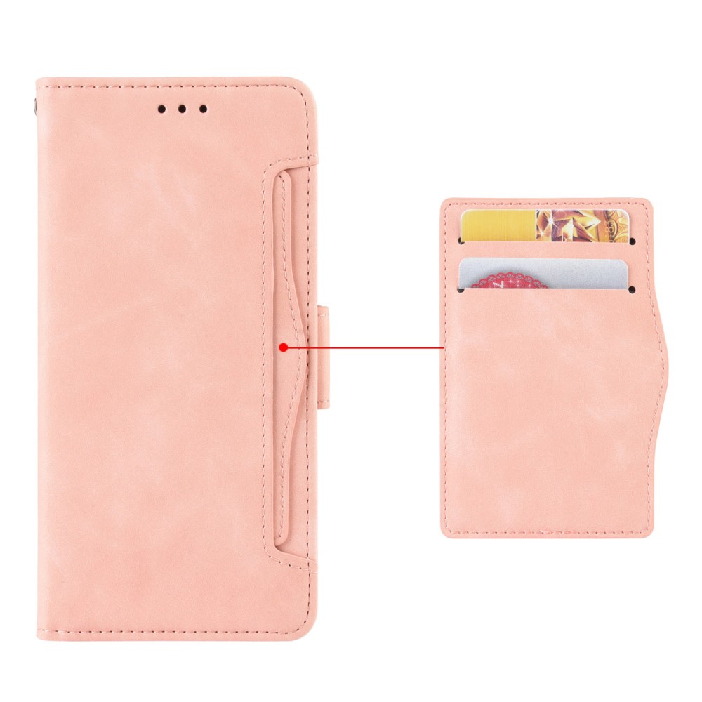  Sony Xperia 10 V Fodral Med Avtagbart Kortfodral Rosa