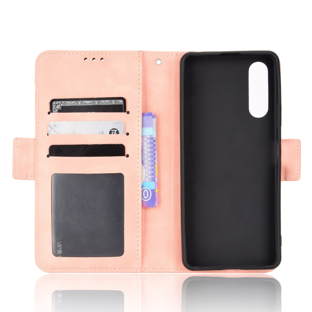  Sony Xperia 10 V Fodral Med Avtagbart Kortfodral Rosa