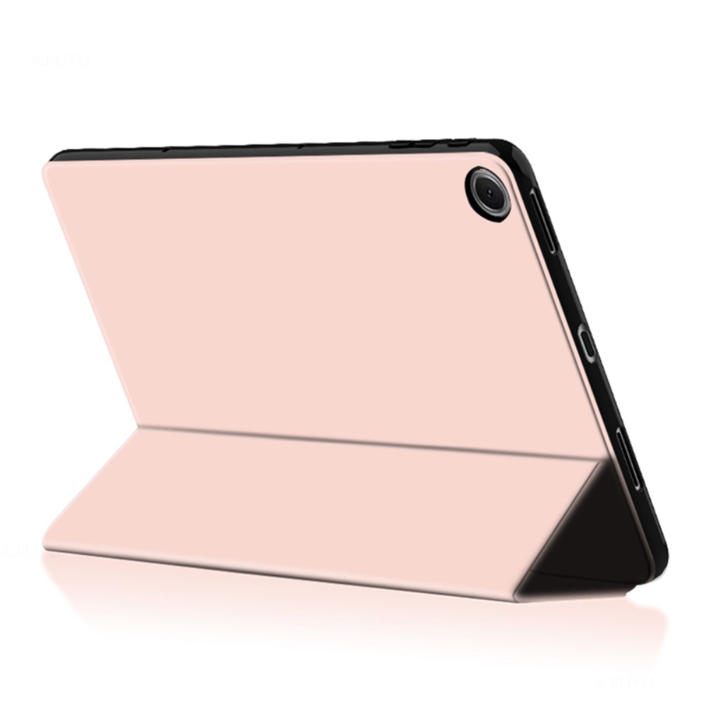  Google Pixel Tablet Fodral Tri-Fold Läder Ljus Rosa
