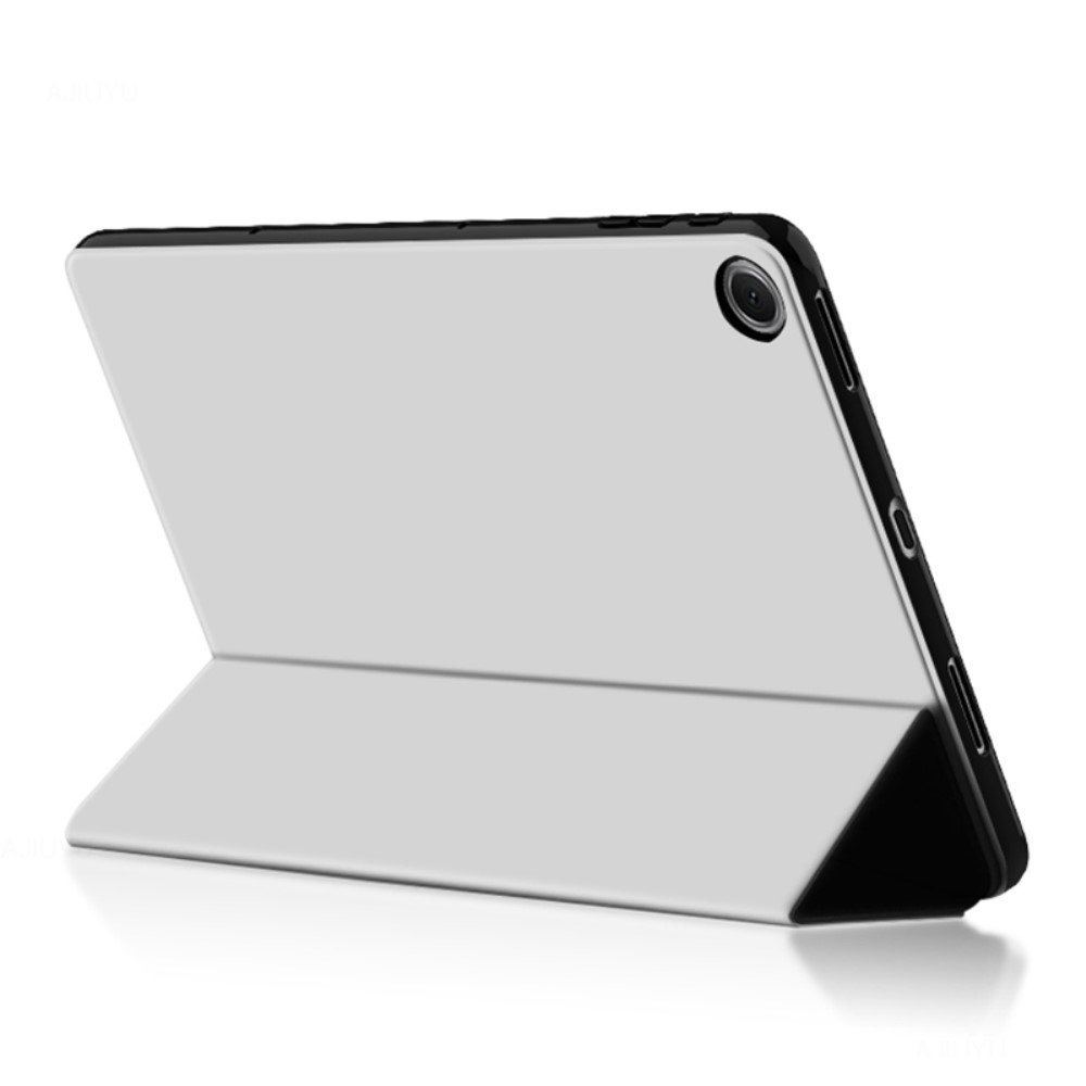  Google Pixel Tablet Fodral Tri-Fold Läder Grå