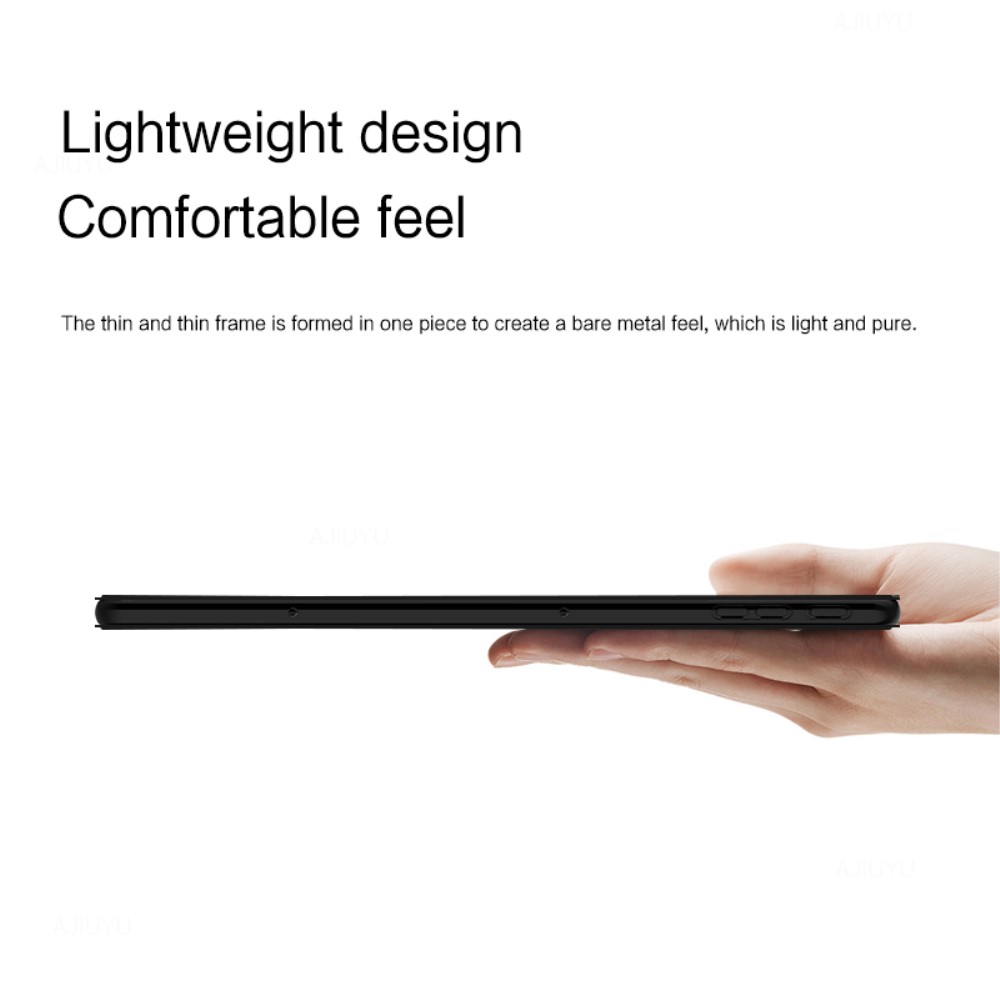  Google Pixel Tablet Fodral Tri-Fold Läder Grå
