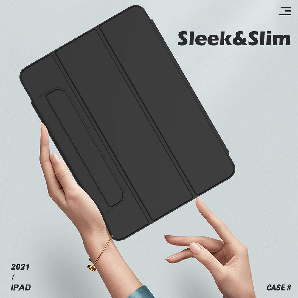  Google Pixel Tablet Fodral 2in1 Magnet Tri-Fold Svart