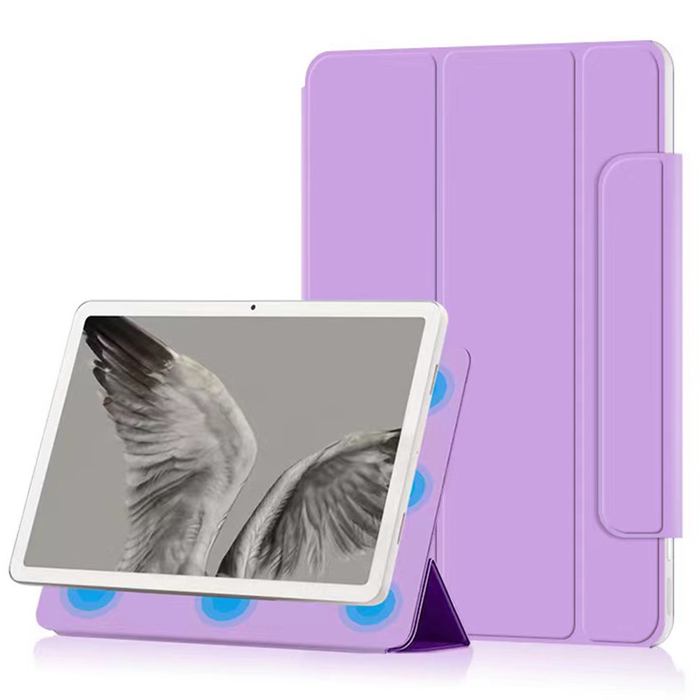  Google Pixel Tablet Fodral 2in1 Magnet Tri-Fold Lila