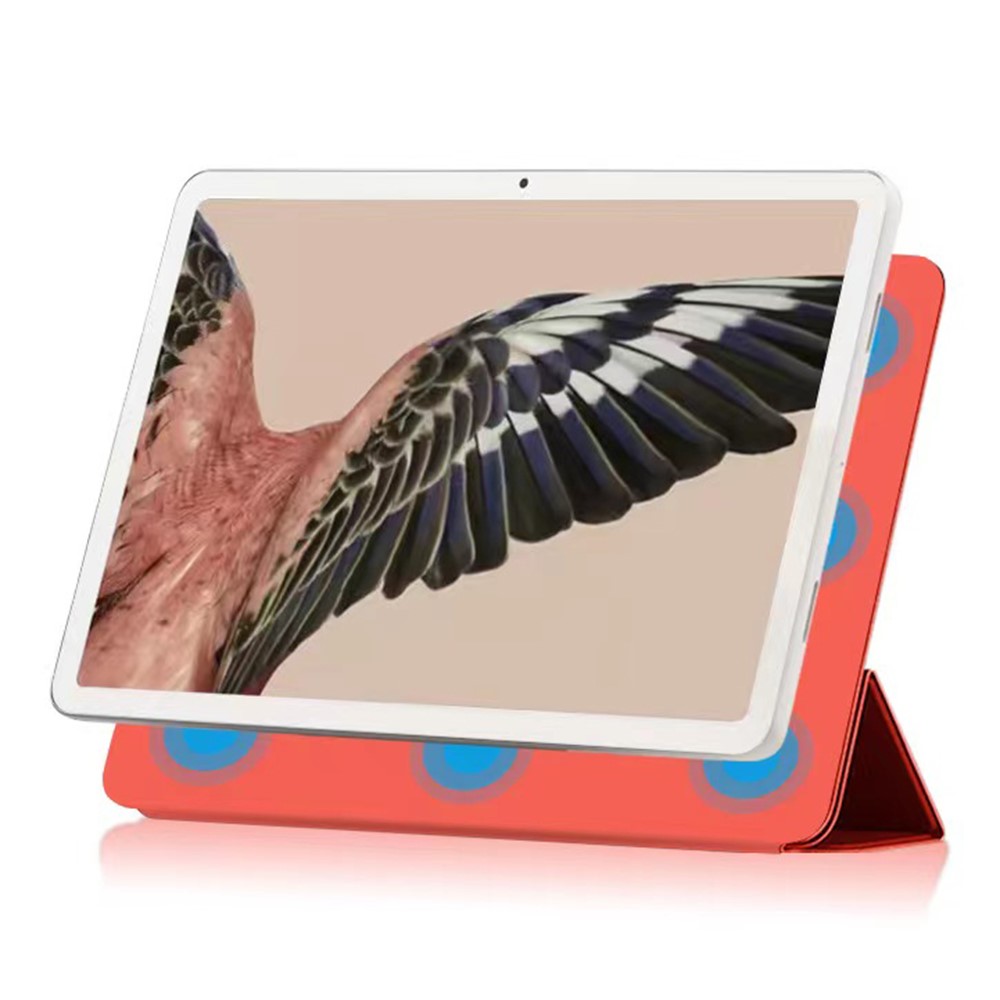  Google Pixel Tablet Fodral 2in1 Magnet Tri-Fold Orange