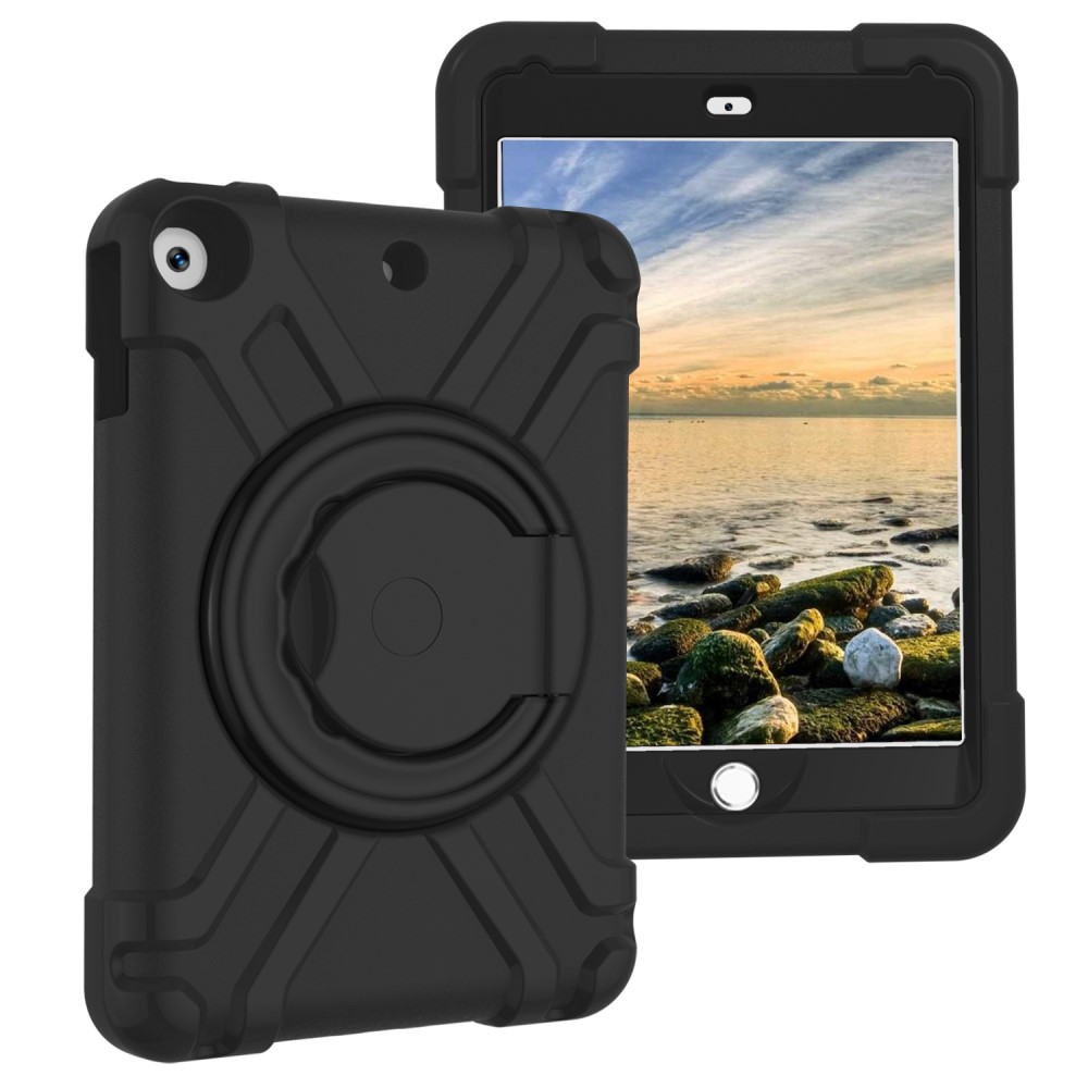  iPad 10.2 2019/2020/2021 Skal 360 Hybrid Kickstand Svart