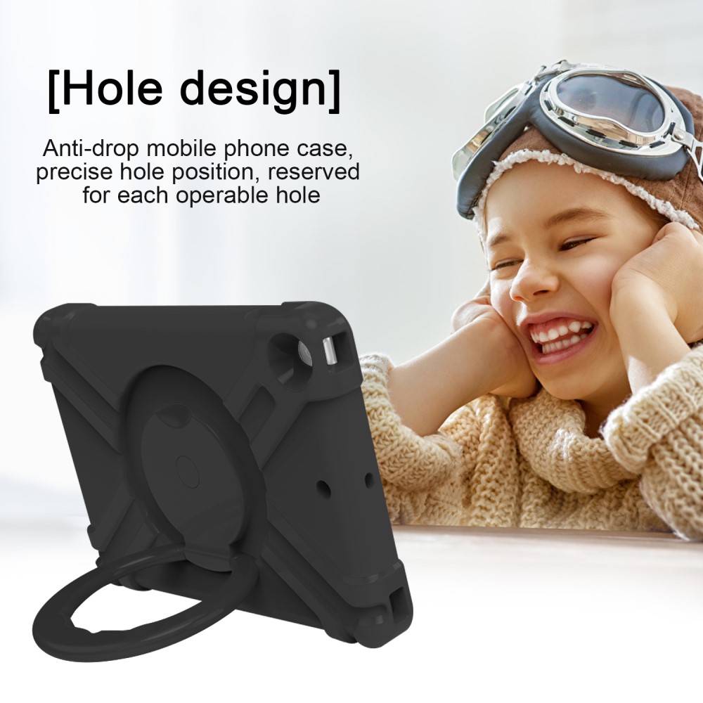  iPad 10.2 2019/2020/2021 Skal 360 Hybrid Kickstand Svart
