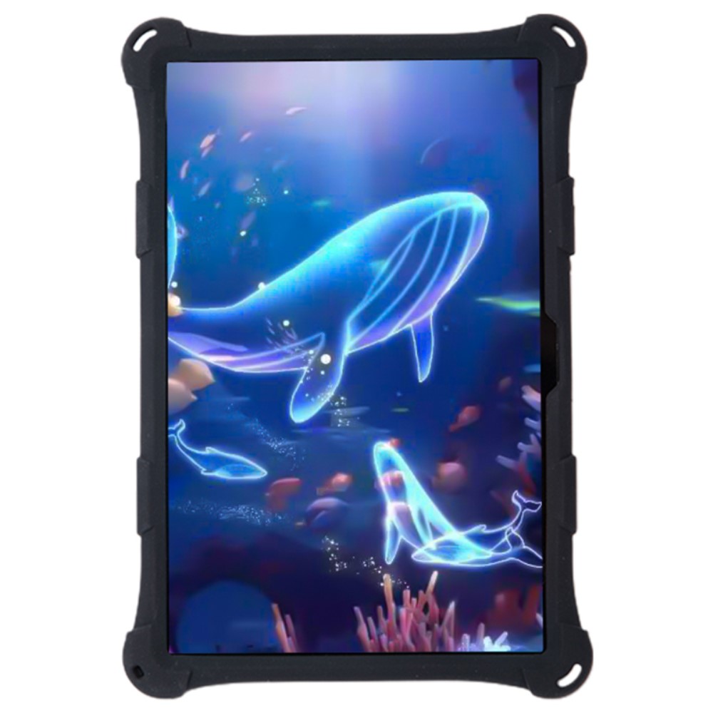  Galaxy Tab A8 10.5 Skal Pop It Fidget Kickstand Svart