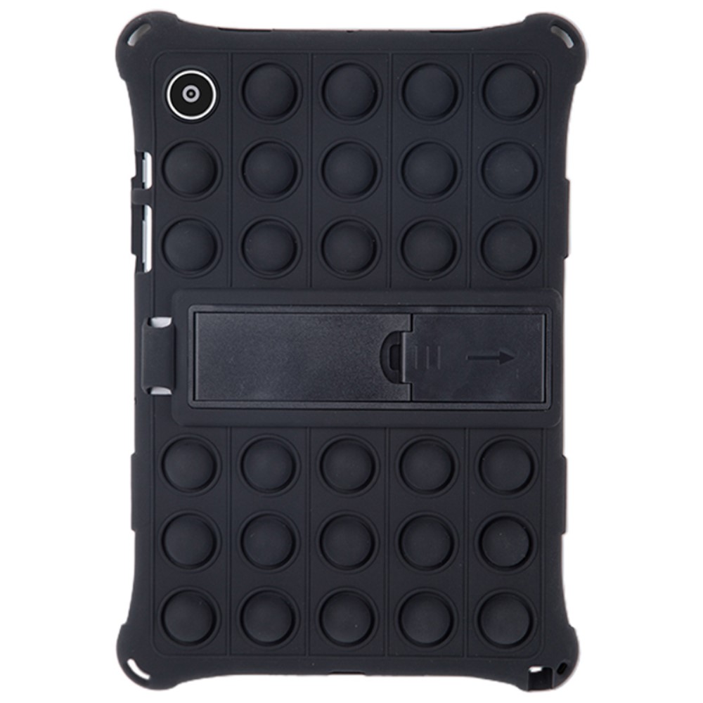  Galaxy Tab A8 10.5 Skal Pop It Fidget Kickstand Svart