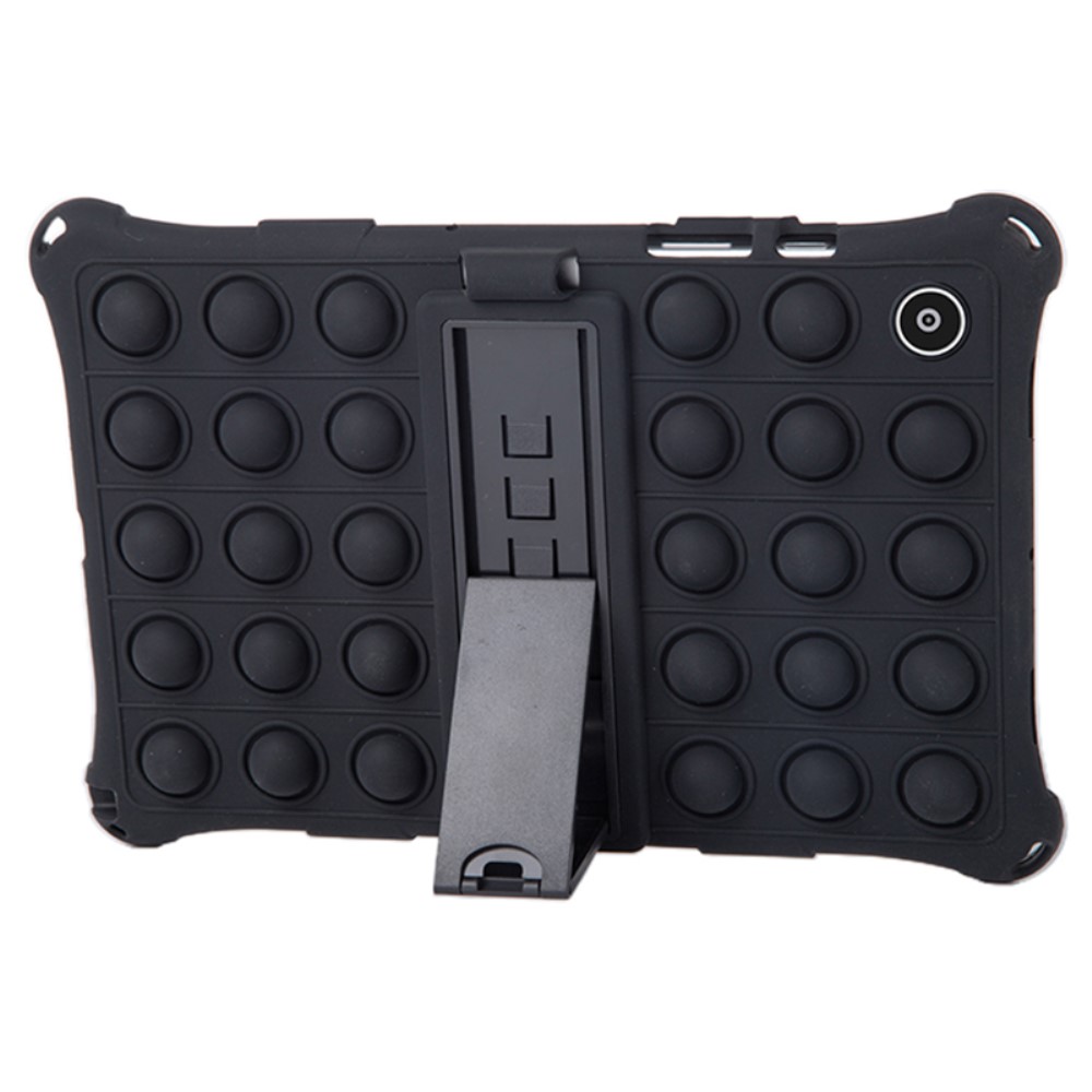  Galaxy Tab A8 10.5 Skal Pop It Fidget Kickstand Svart