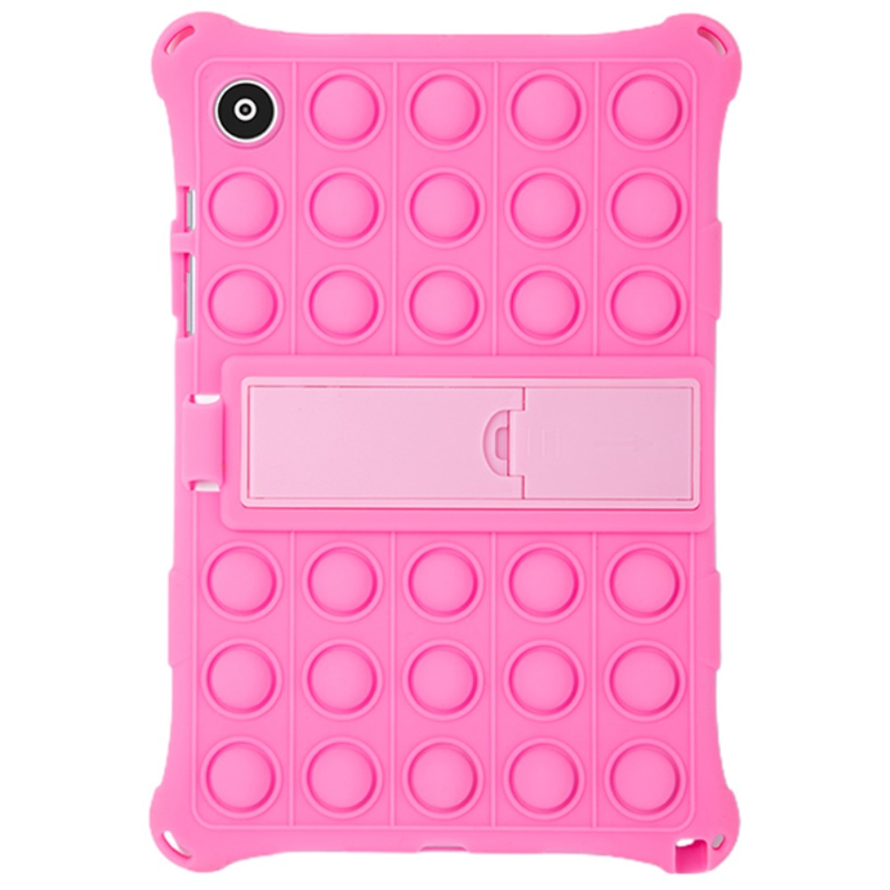  Galaxy Tab A8 10.5 Skal Pop It Fidget Kickstand Rosa