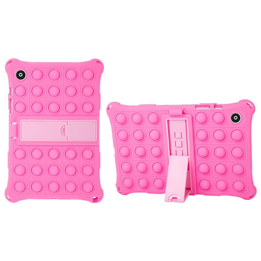  Galaxy Tab A8 10.5 Skal Pop It Fidget Kickstand Rosa