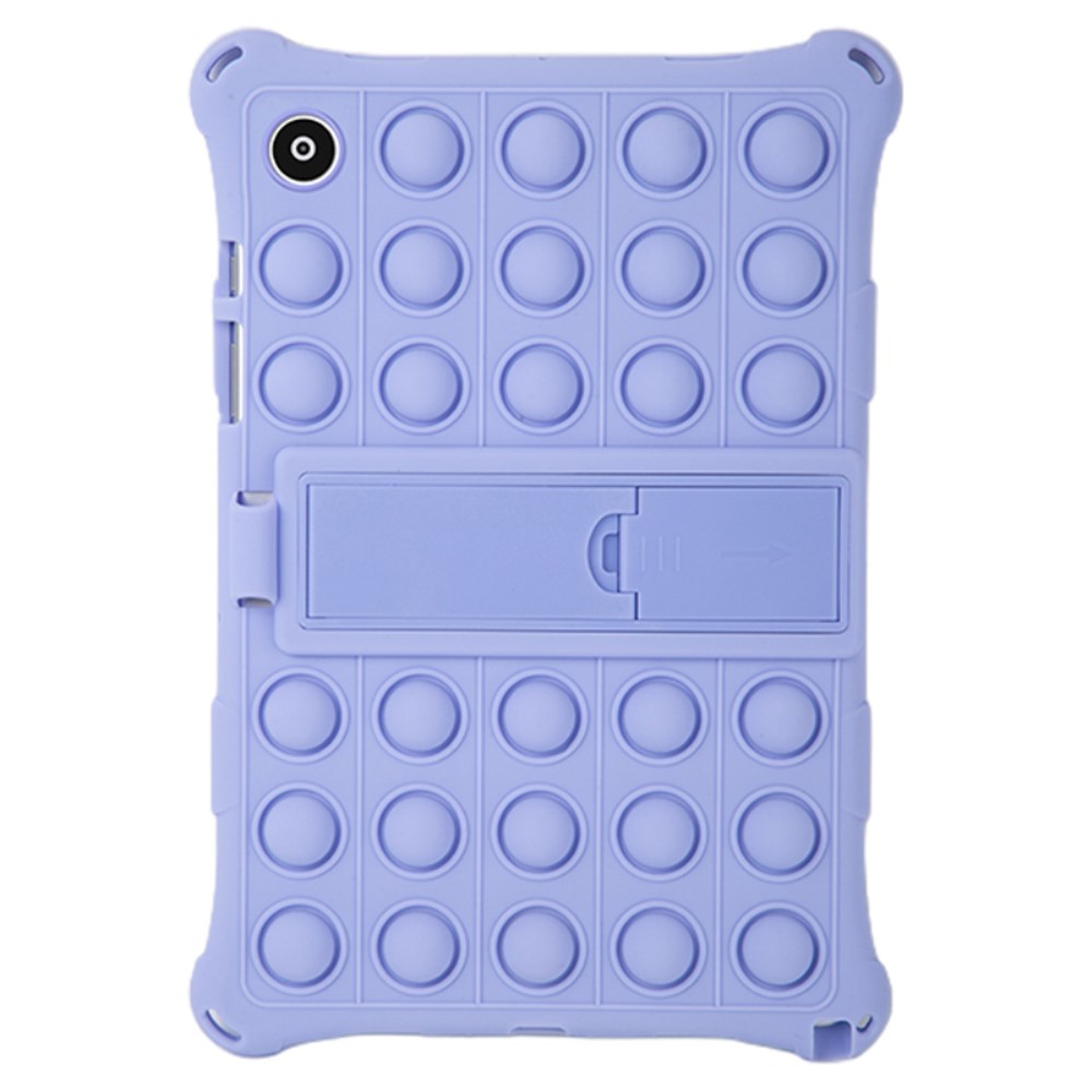  Galaxy Tab A8 10.5 Skal Pop It Fidget Kickstand Lila