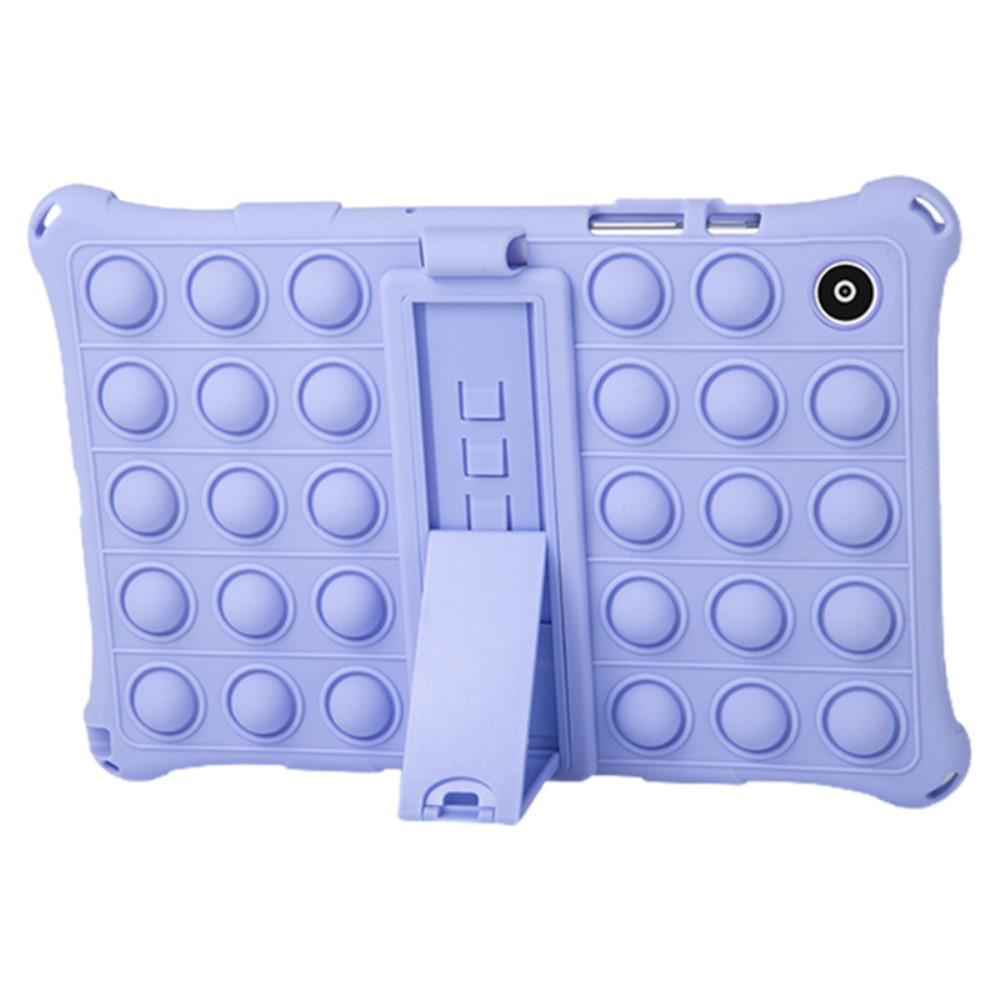  Galaxy Tab A8 10.5 Skal Pop It Fidget Kickstand Lila