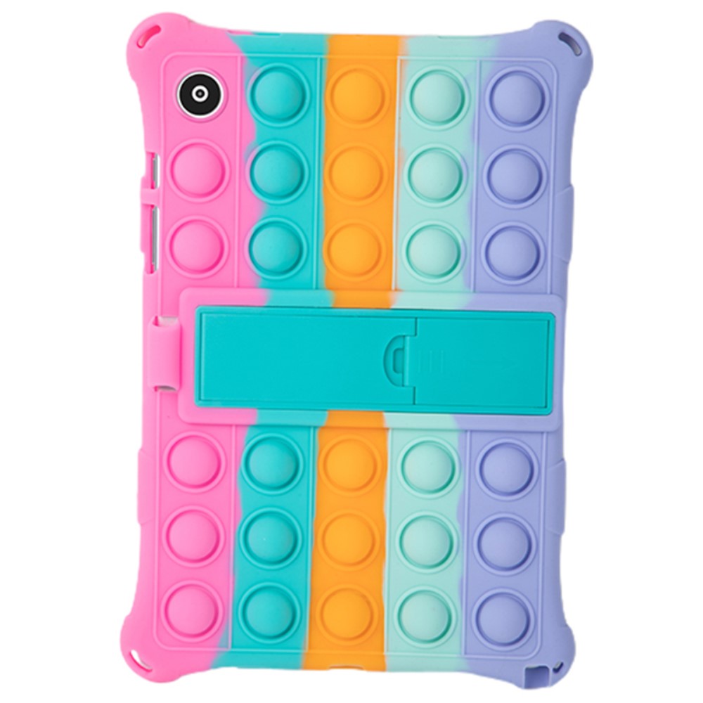  Galaxy Tab A8 10.5 Skal Pop It Fidget Kickstand Multicolor