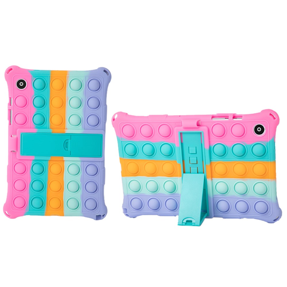  Galaxy Tab A8 10.5 Skal Pop It Fidget Kickstand Multicolor