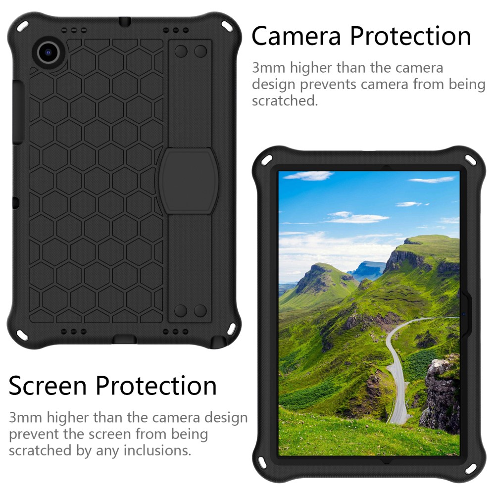 Galaxy Tab A8 10.5 Skal Honeycomb EVA Shockproof Kickstand