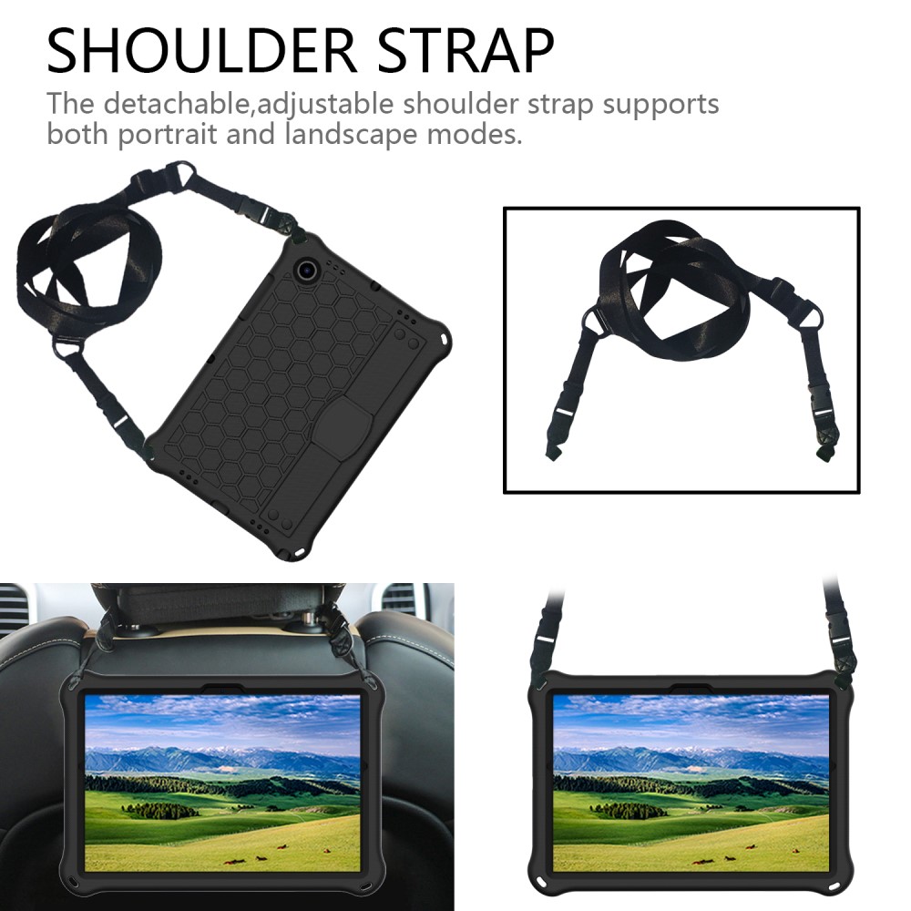  Galaxy Tab A8 10.5 Skal Honeycomb EVA Shockproof Kickstand