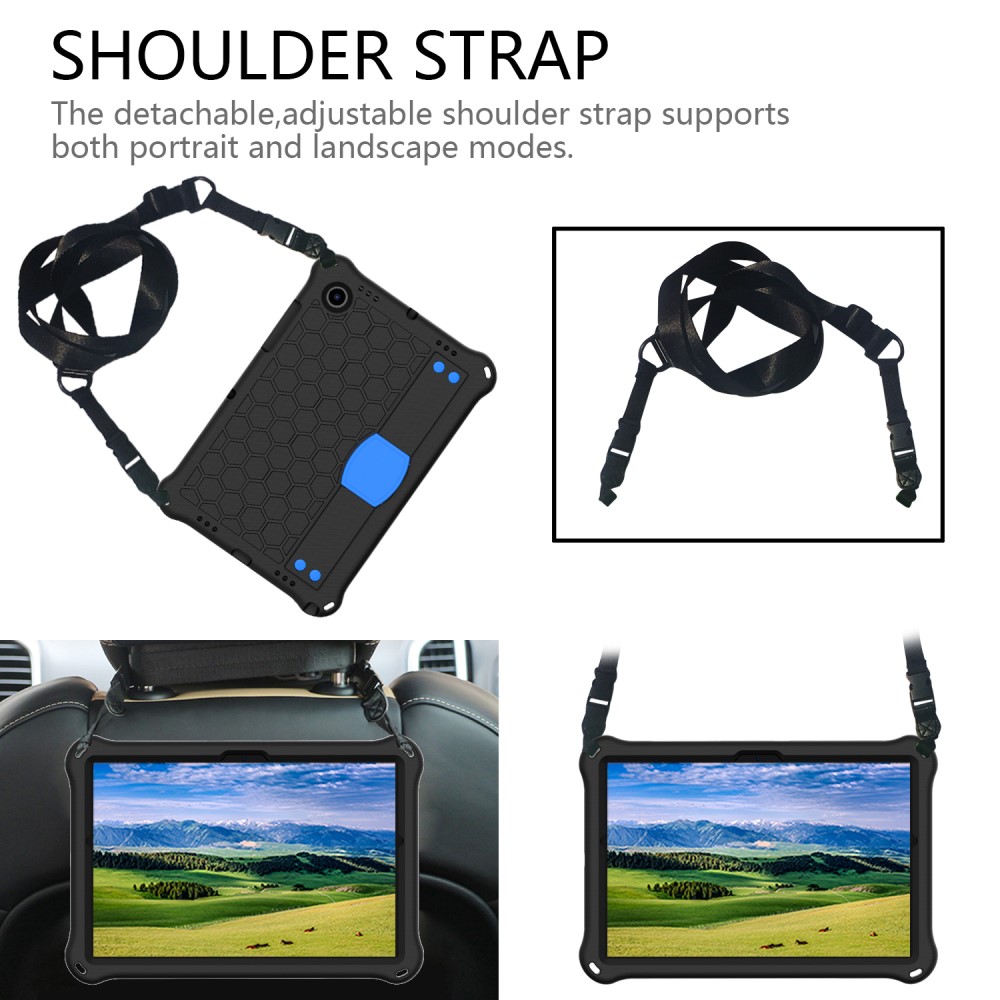  Galaxy Tab A8 10.5 Skal Honeycomb EVA Shockproof Kickstand