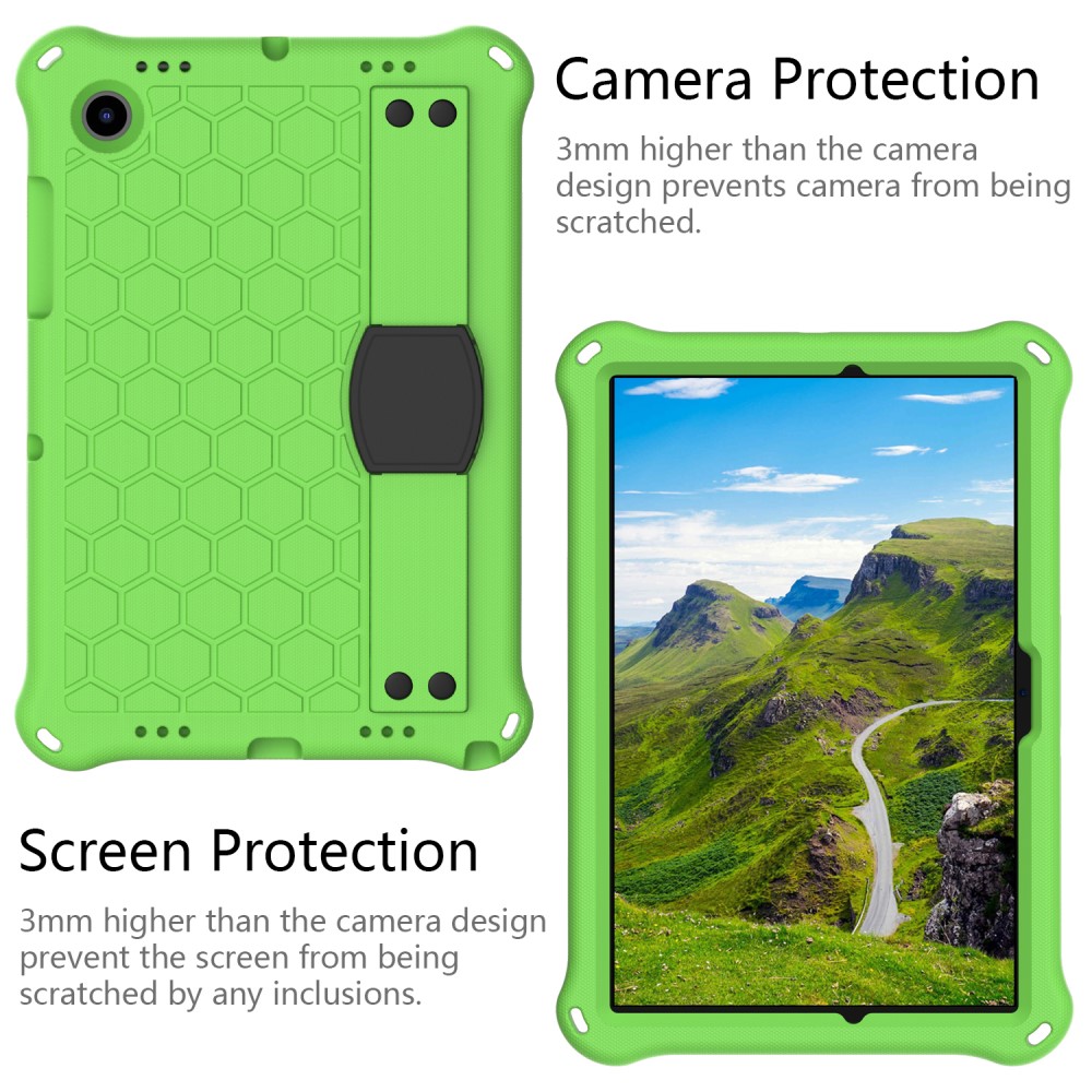  Galaxy Tab A8 10.5 Skal Honeycomb EVA Shockproof Kickstand