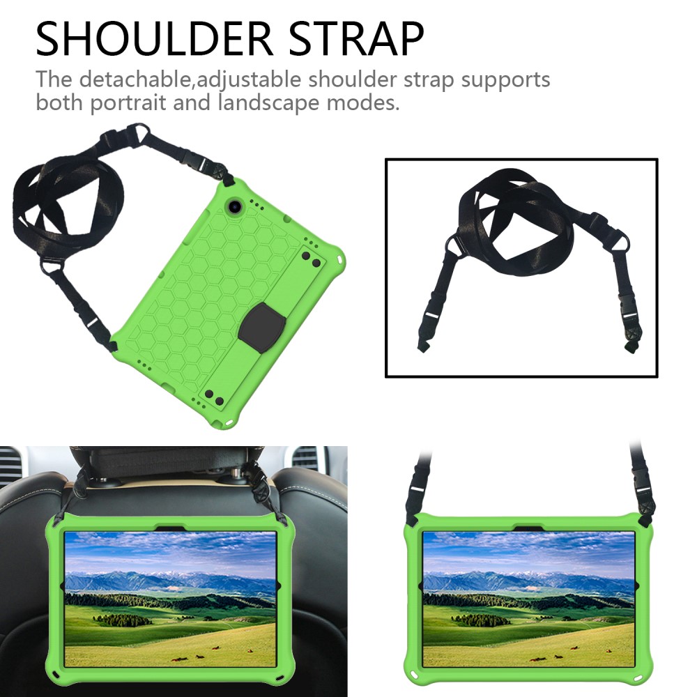  Galaxy Tab A8 10.5 Skal Honeycomb EVA Shockproof Kickstand