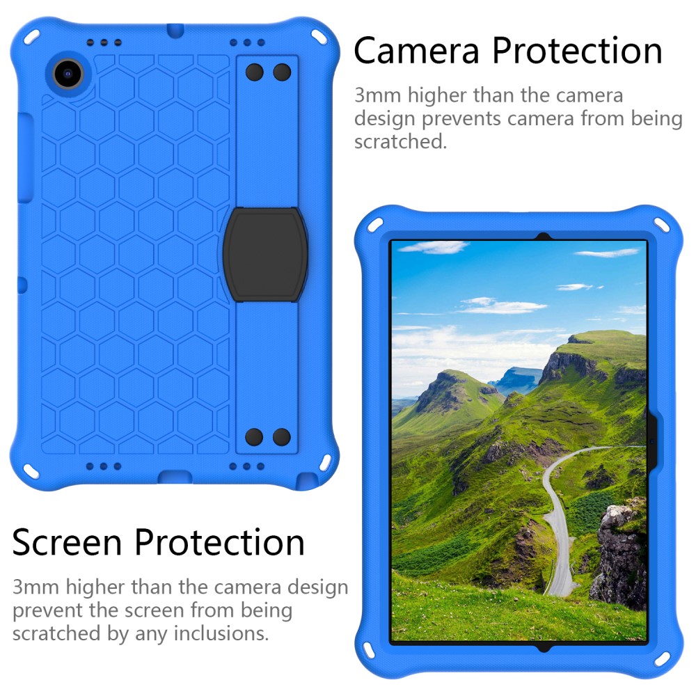  Galaxy Tab A8 10.5 Skal Honeycomb EVA Shockproof Kickstand