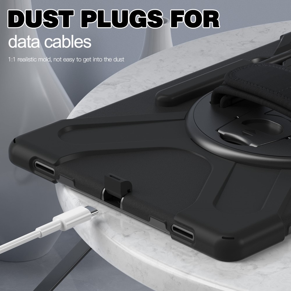  Galaxy Tab S8 Ultra Skal X-Shape Shockproof Kickstand