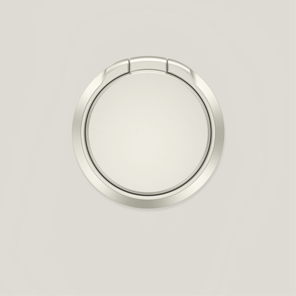  Mobilring Ring Hållare Kickstand Ivory White