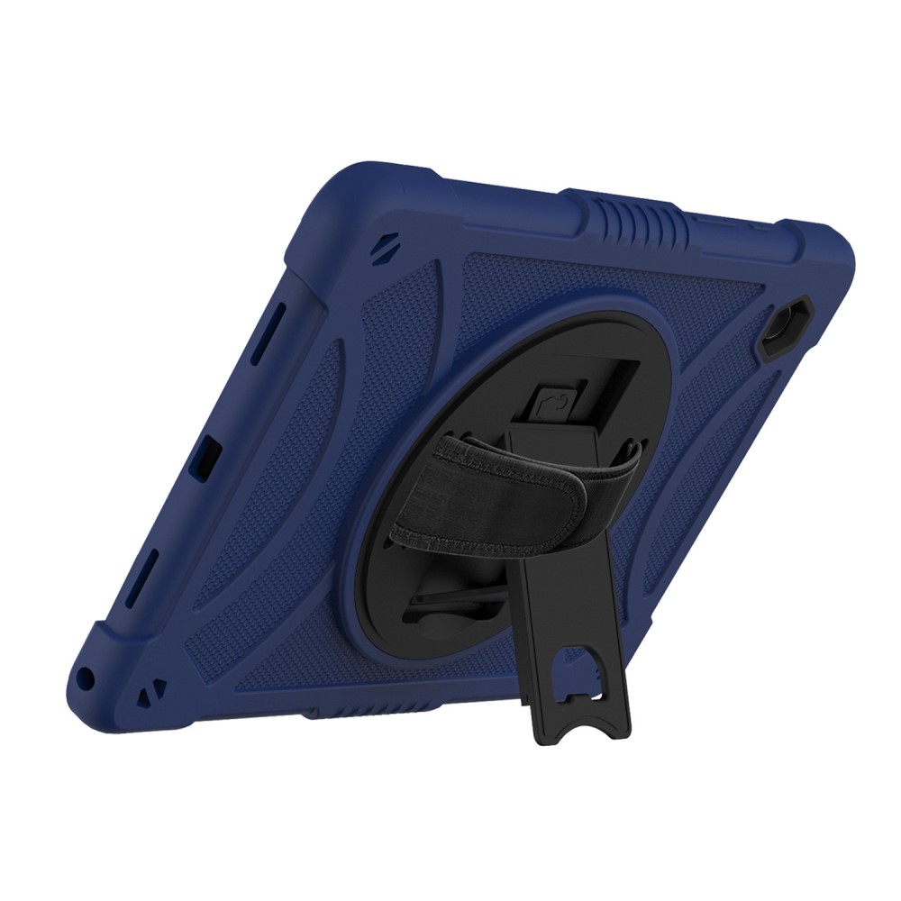  Galaxy Tab A8 Skal Hybrid Shockproof Kickstand Mörk Blå