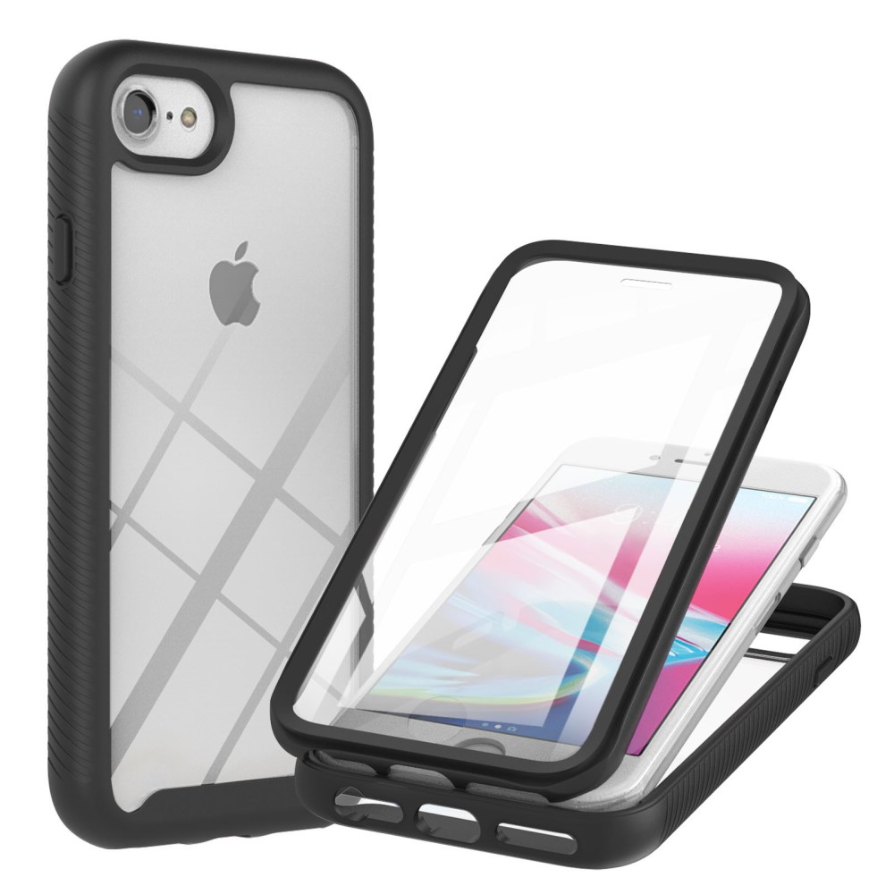  iPhone 7/8/SE Skal 360 Hybrid Defense Svart