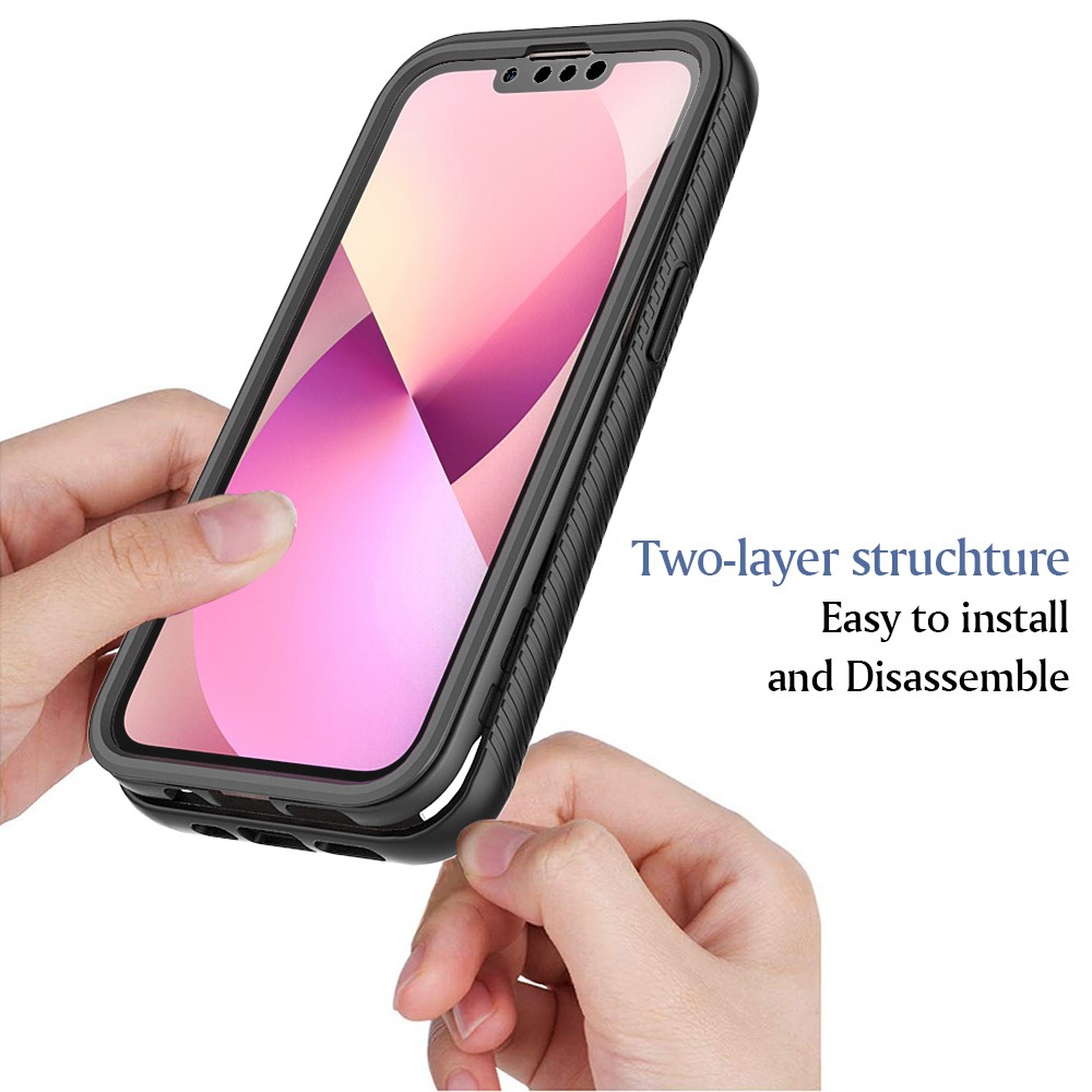  iPhone 13 Mini Skal 360 Hybrid Defense Svart