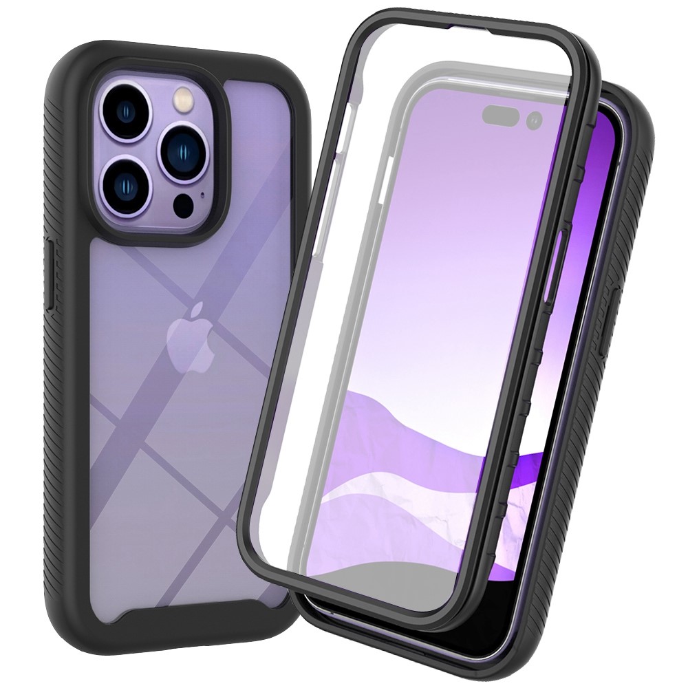  iPhone 14 Pro Skal 360 Hybrid Defense Svart