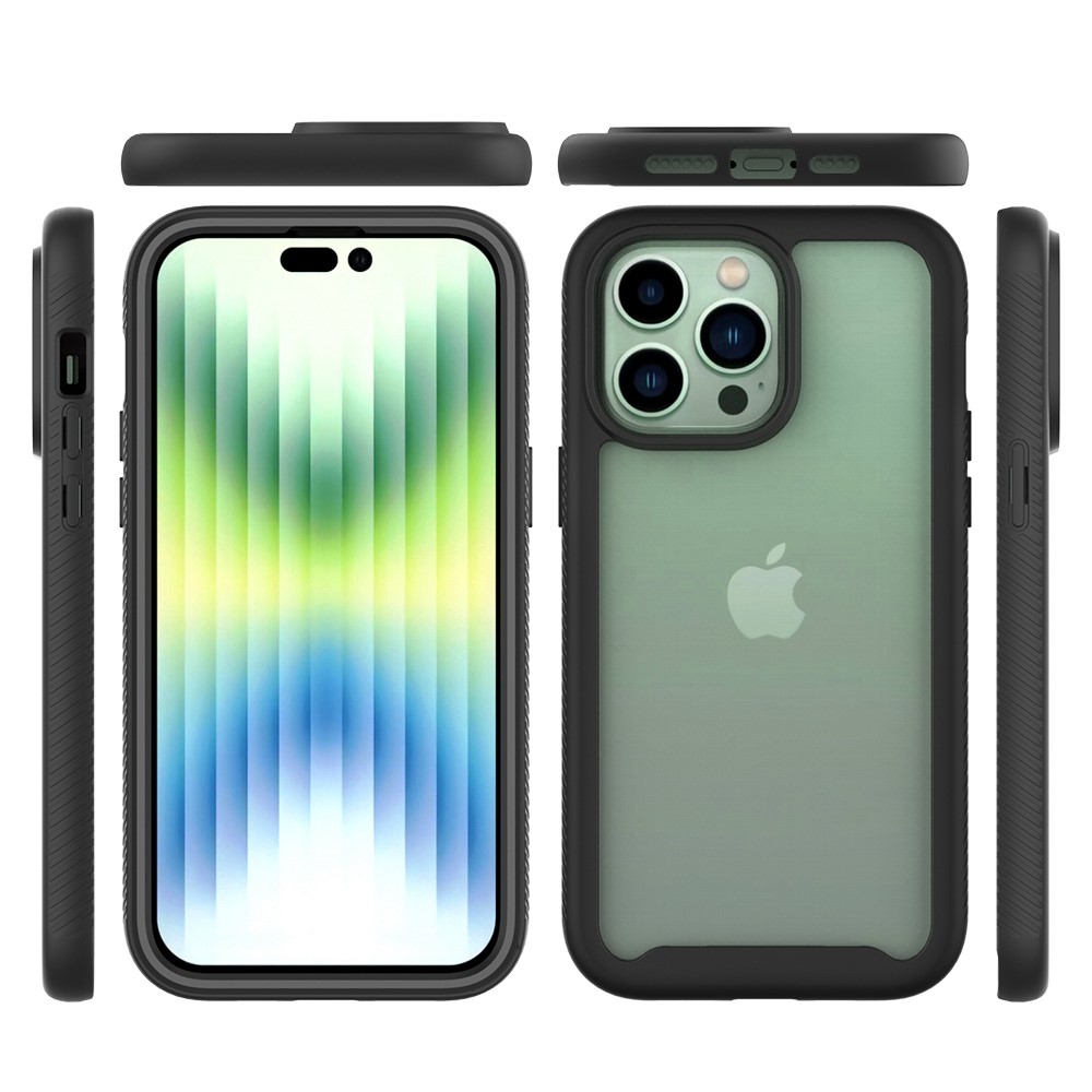  iPhone 14 Pro Max Skal 360 Hybrid Defense Svart
