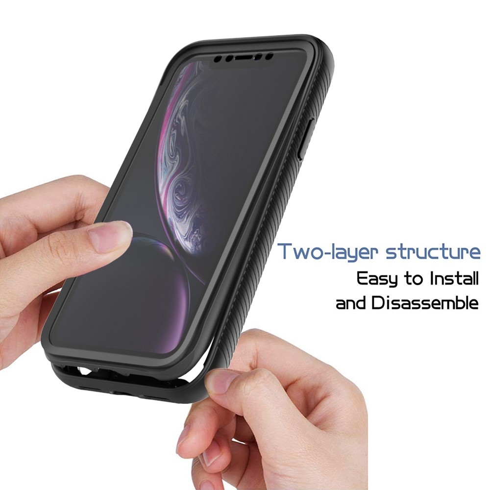 iPhone XR Skal 360 Hybrid Defense Svart