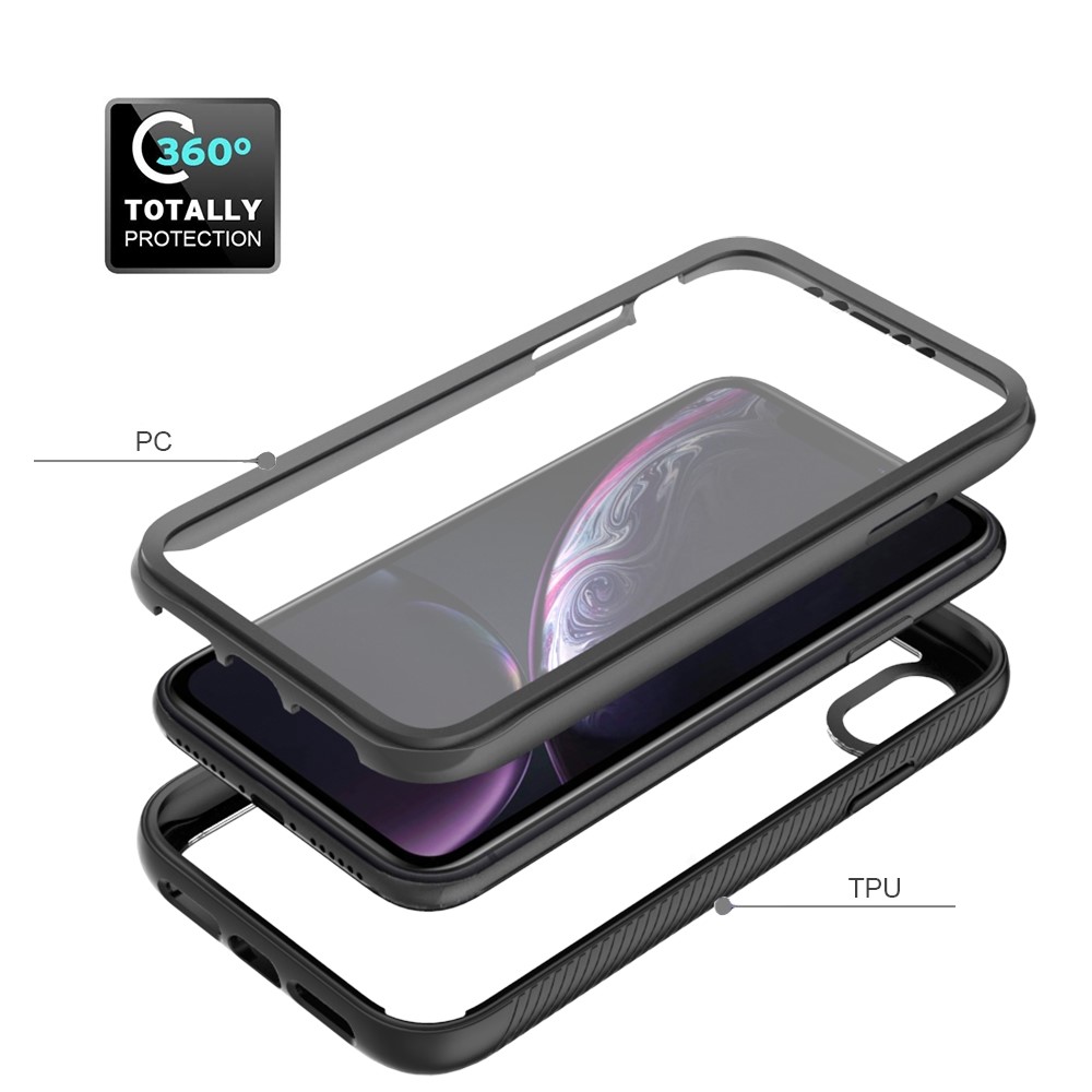  iPhone XR Skal 360 Hybrid Defense Svart
