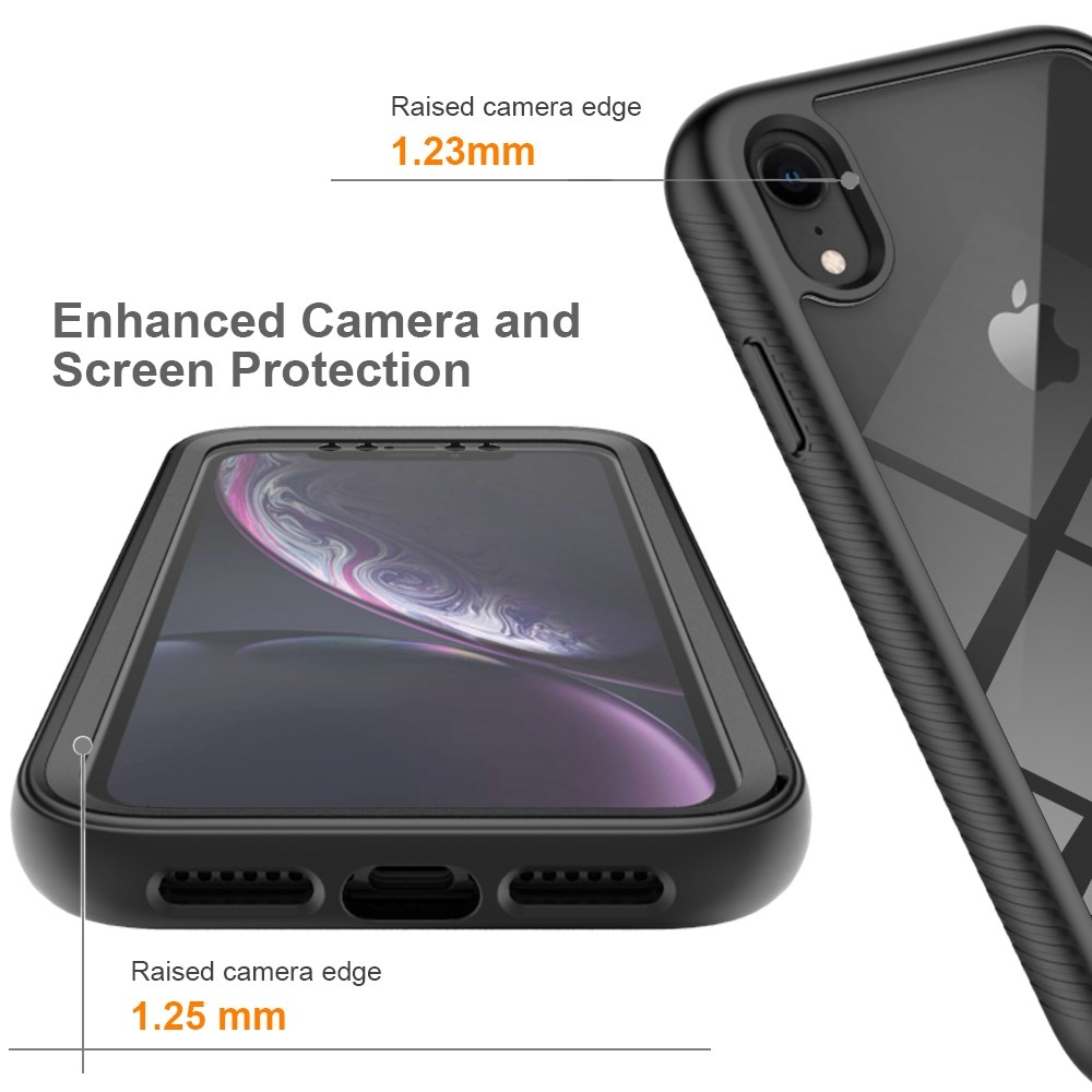  iPhone XR Skal 360 Hybrid Defense Svart