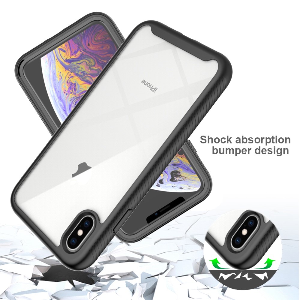  iPhone Xs Max Skal 360 Hybrid Defense Svart