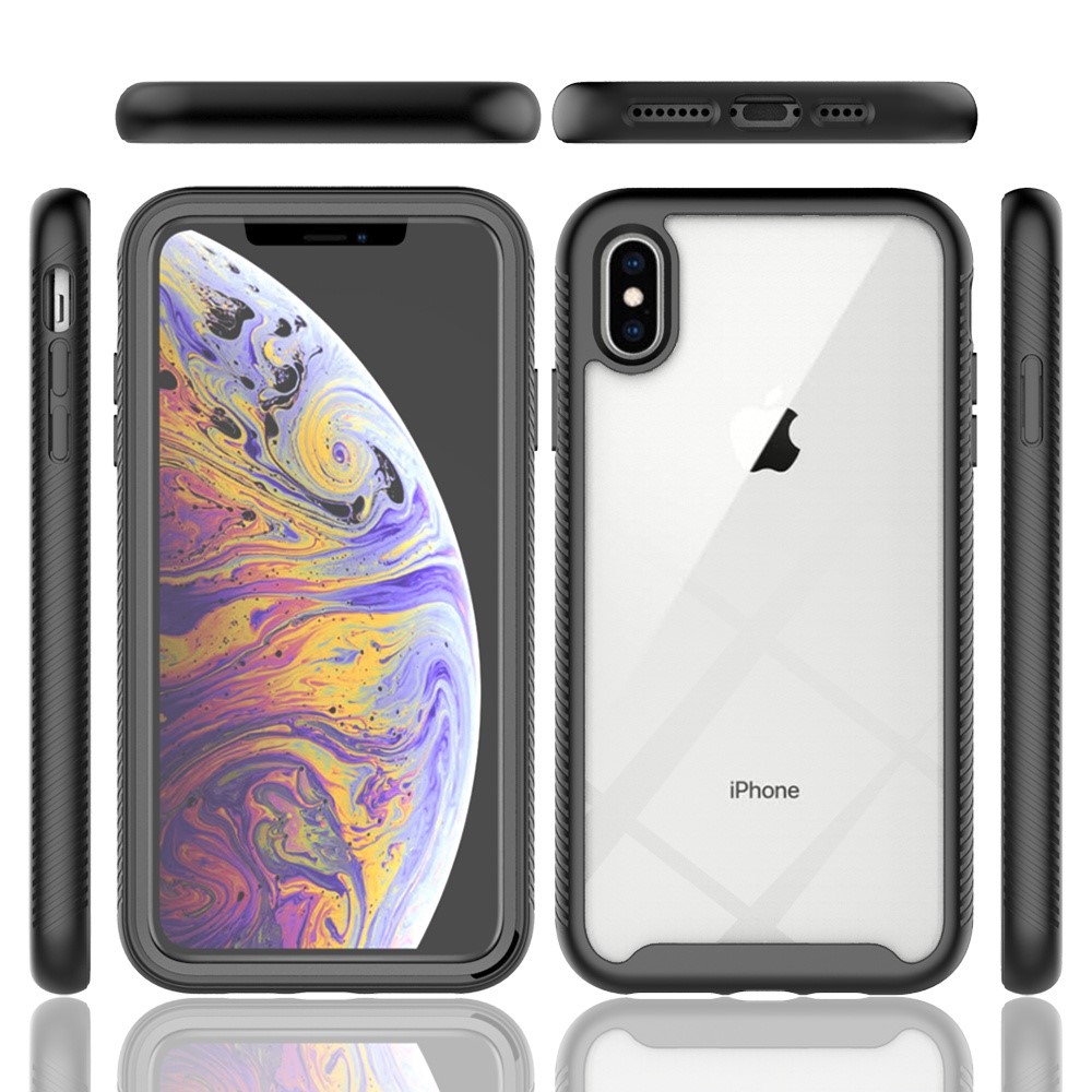  iPhone Xs Max Skal 360 Hybrid Defense Svart