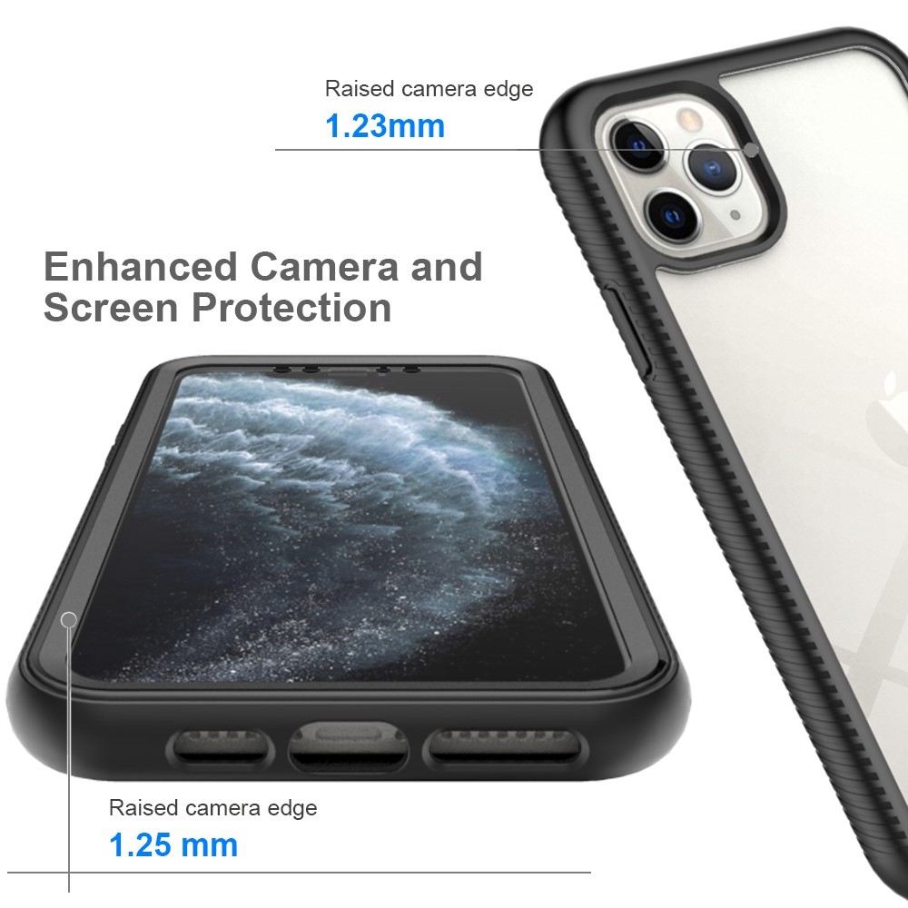  iPhone 11 Pro Max Skal 360 Hybrid Defense Svart