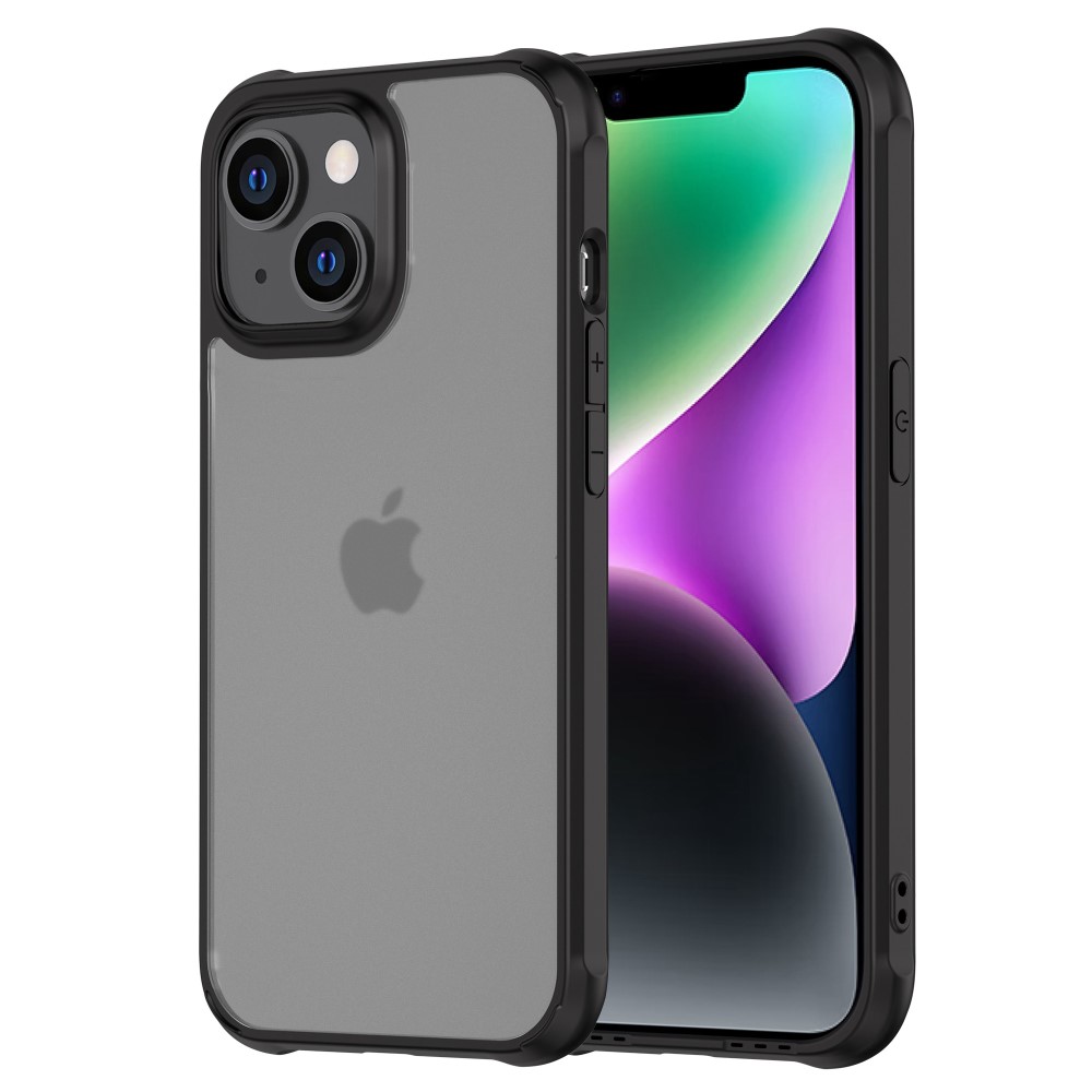 LEEU DESIGN LEEU DESIGN iPhone 14 Skal AirBag Hybrid Matt Svart