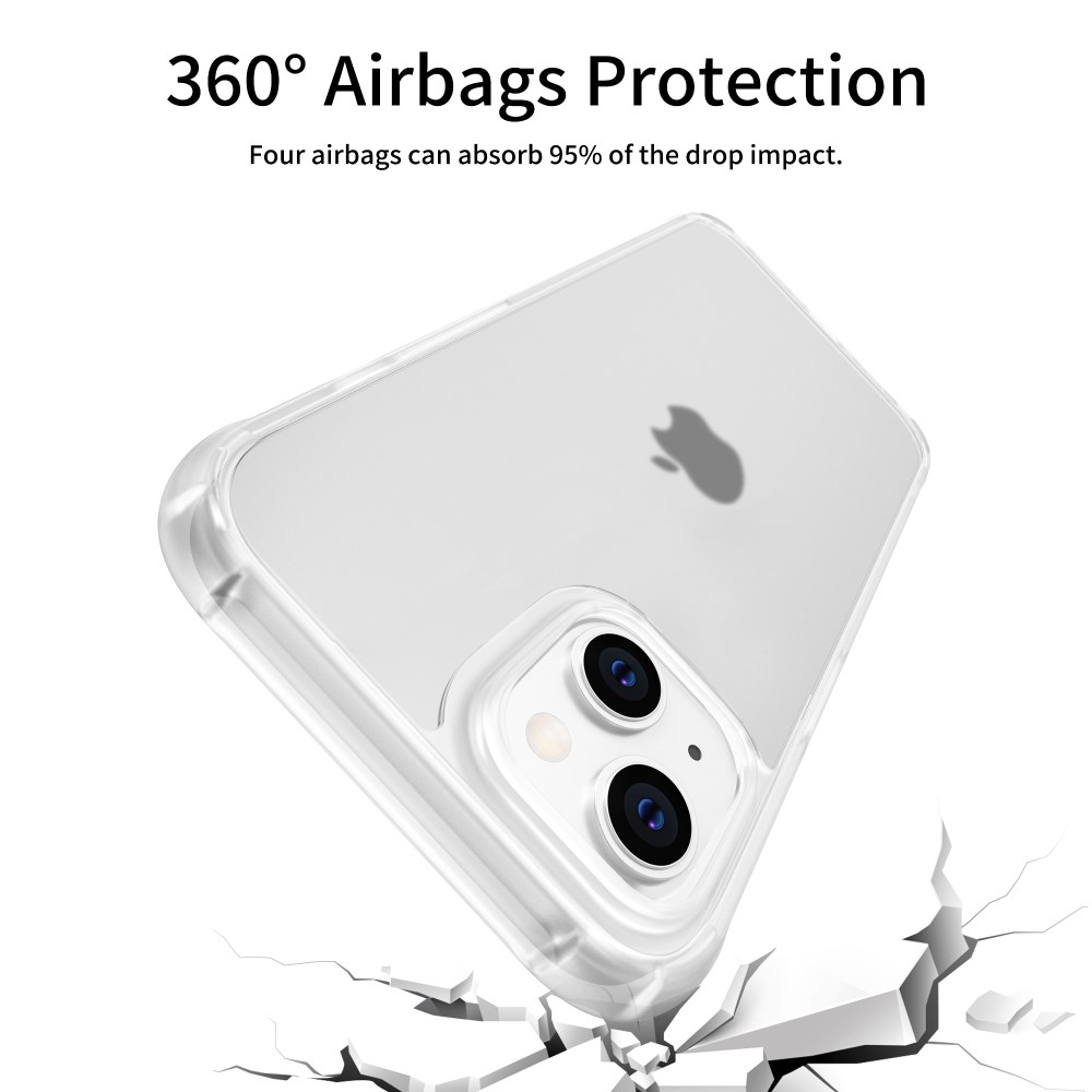 LEEU DESIGN LEEU DESIGN iPhone 14 Skal AirBag Hybrid Matt Transparent