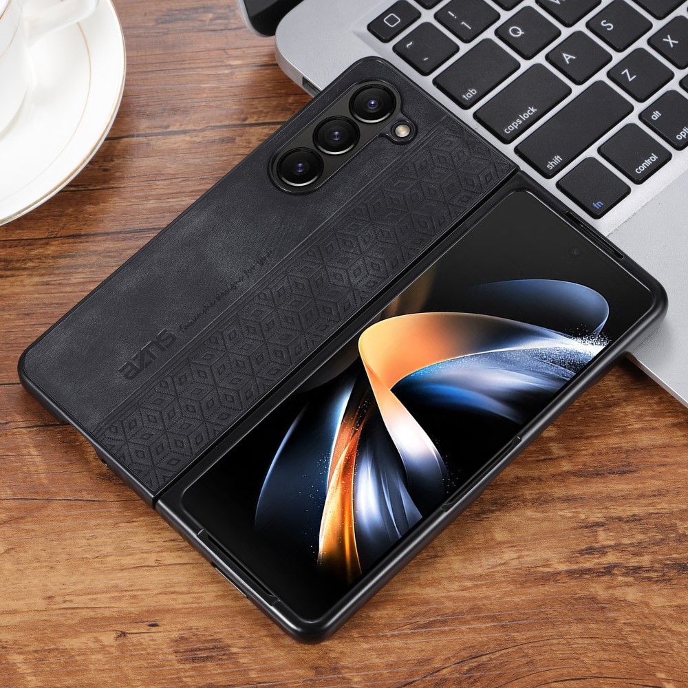 AZNS AZNS Galaxy Z Fold 5 Fodral Med Tryck Svart