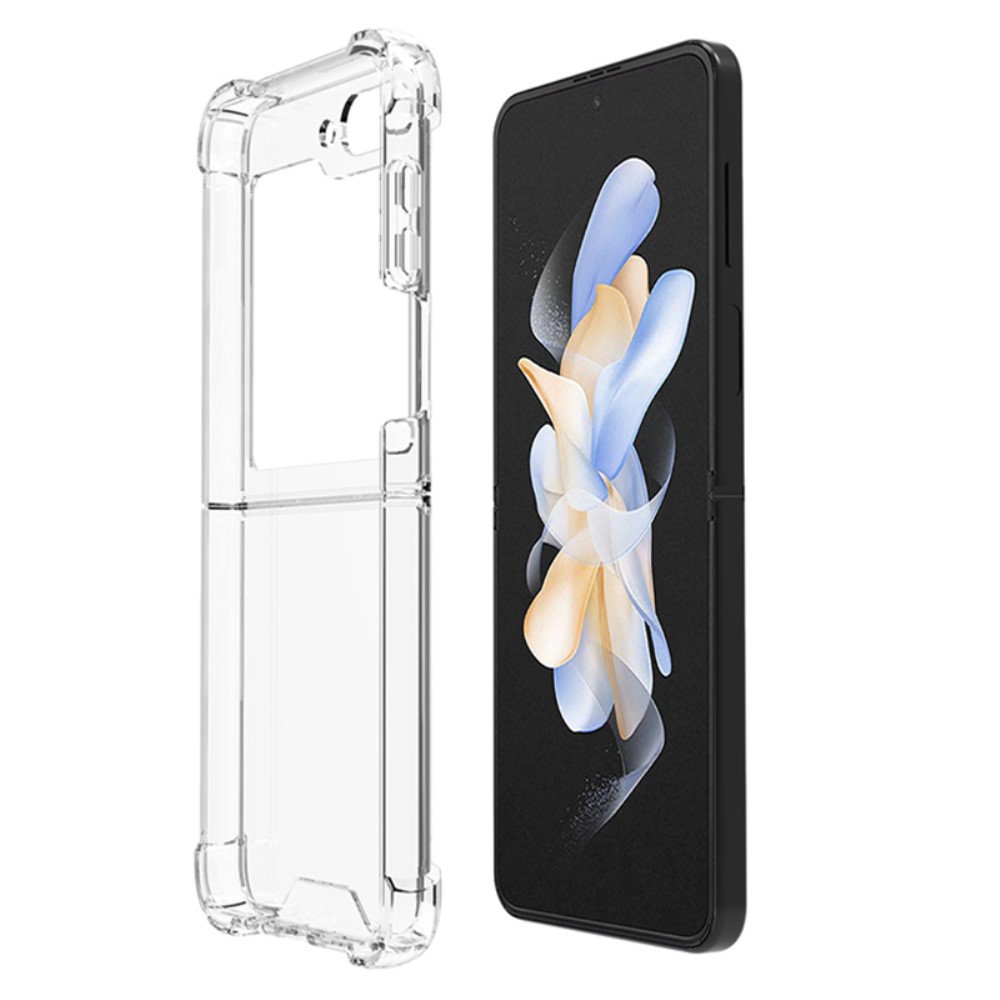  Samsung Galaxy Z Flip 5 Skal Shockproof Hybrid Transparent