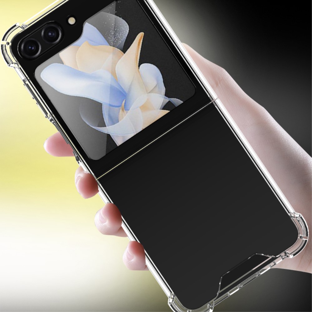  Samsung Galaxy Z Flip 5 Skal Shockproof Hybrid Transparent