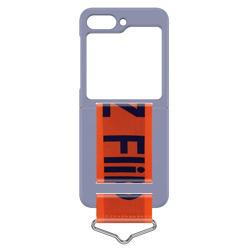  Samsung Galaxy Z Flip 5 Skal Bälte Lila/Orange