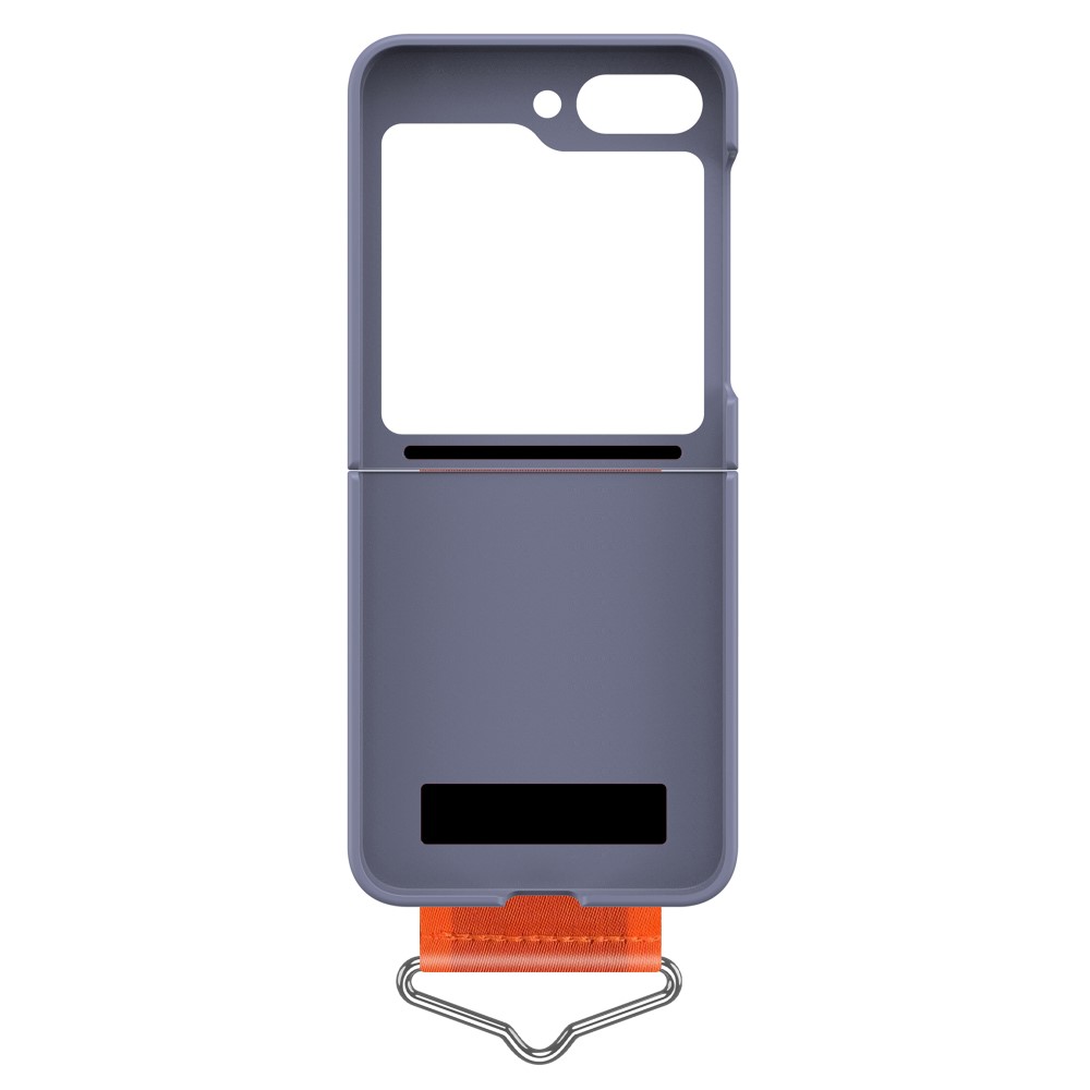  Samsung Galaxy Z Flip 5 Skal Bälte Lila/Orange