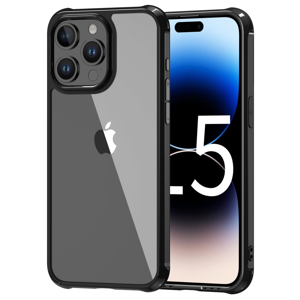 LEEU DESIGN LEEU DESIGN iPhone 15 Pro Max Skal AirBag Hybrid Matt Svart