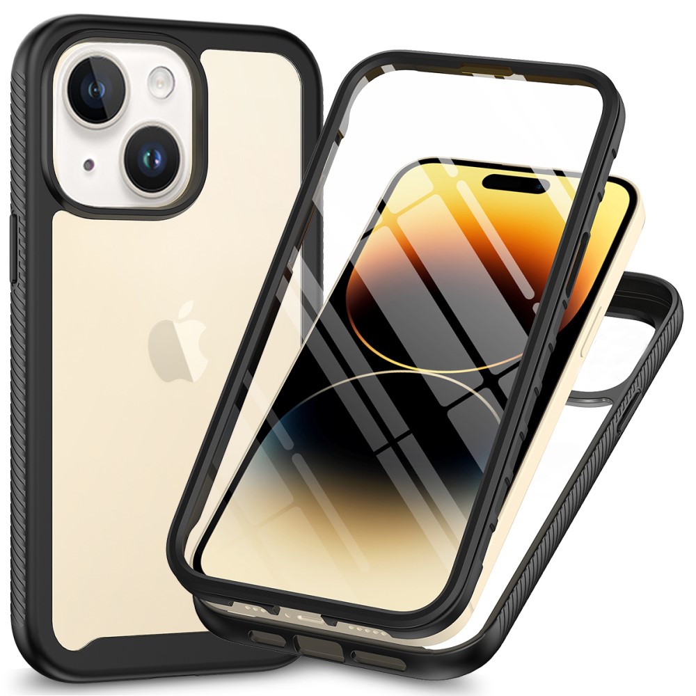  iPhone 15 Plus Skal 360 Hybrid Defense Svart