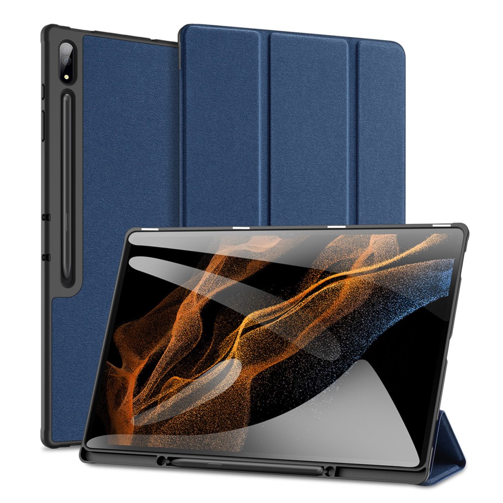 DUX DUCIS DUX DUCIS Galaxy Tab S9 Ultra DOMO Fodral Tri-Fold Blå