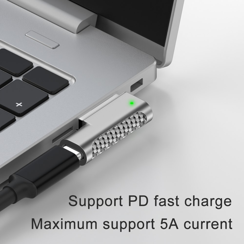  MacBook MagSafe 2 till USB-C Adapter Snabbladdning