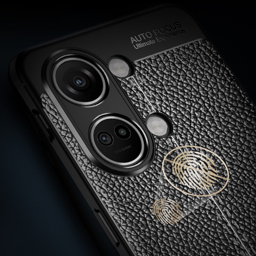  OnePlus Nord 3 5G Skal Litchi Textur Blå